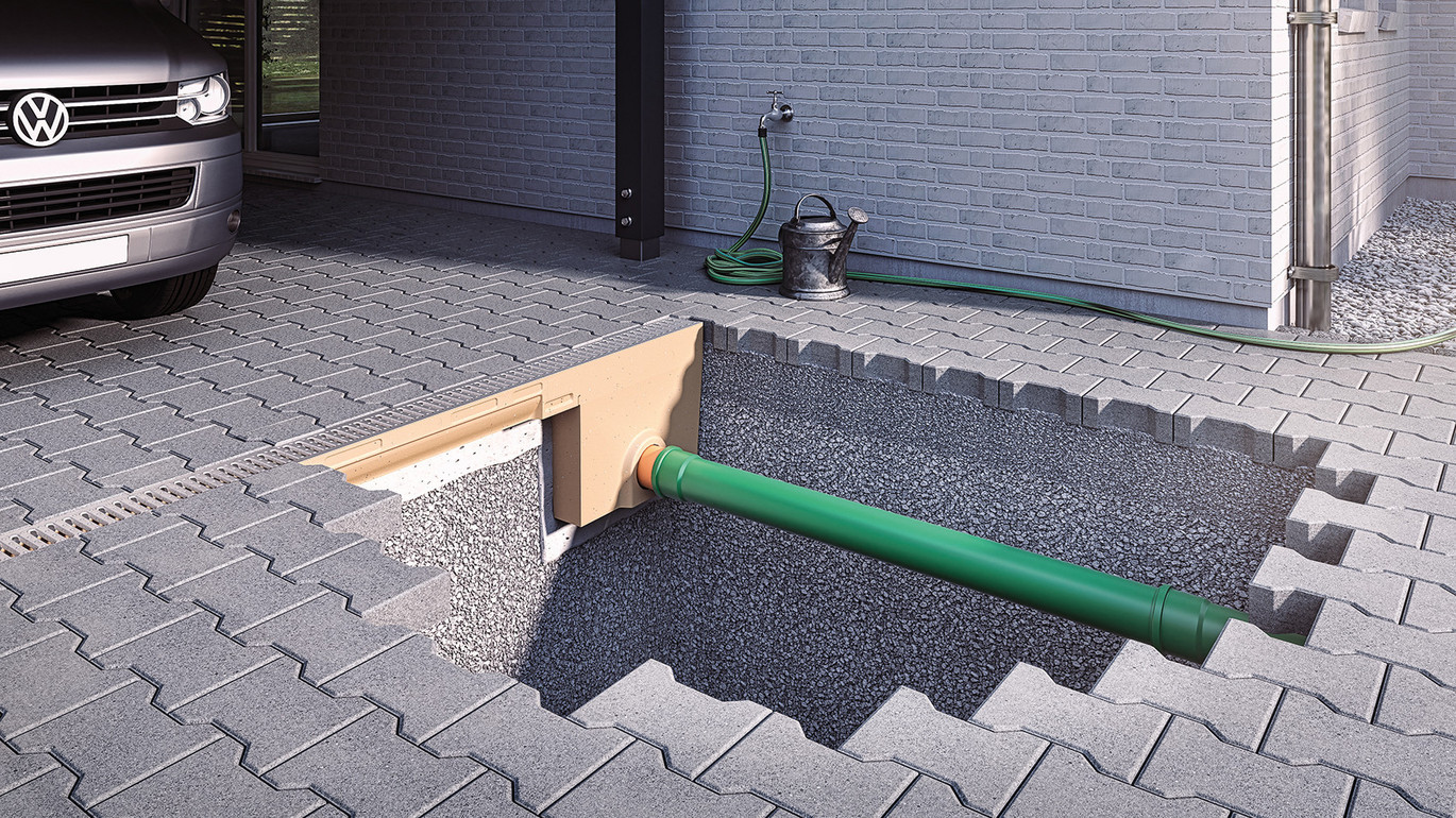 Imagem da habitação - Entrada da garagem