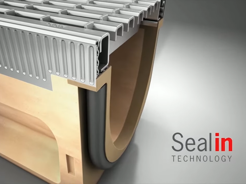 Canal de drenagem ACO Multiline Seal in