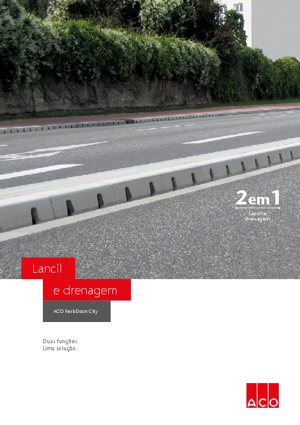 Kerbdrain - Drenagem e lancis