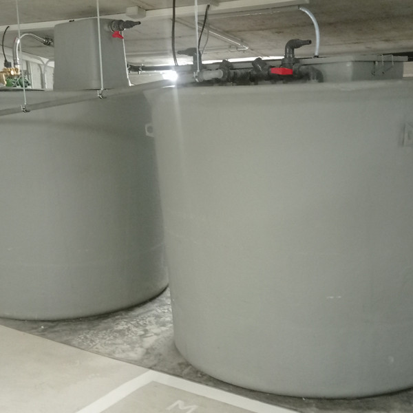 Reciclagem de águas cinzentas num edifício de 25 apartamentos, Vilanova i la Geltrú, Barcelona
