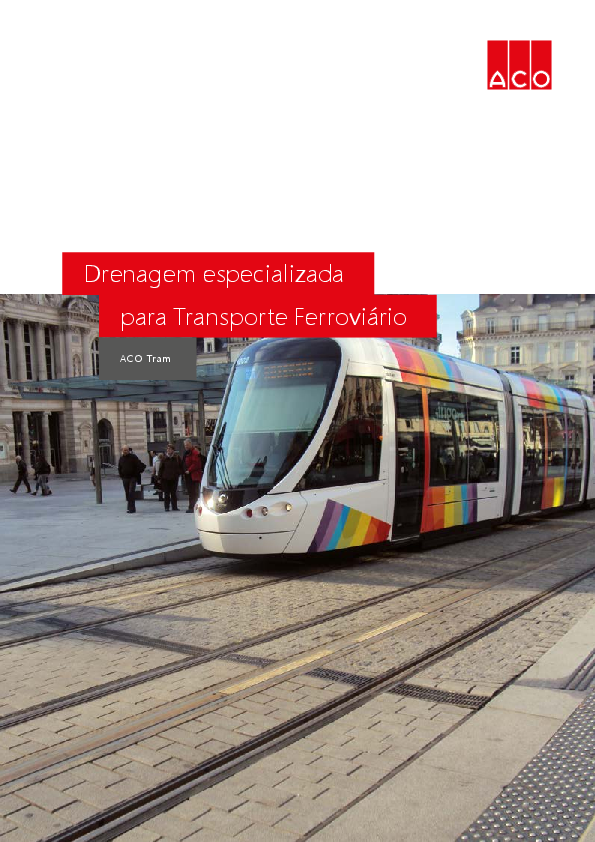 Canais de drenagem para eléctricos