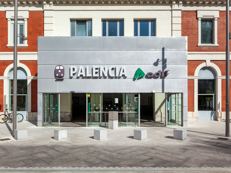 Parque de los Jardinillos de Palencia, España