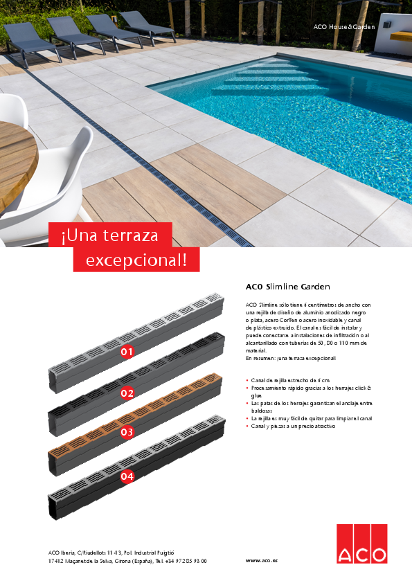 Jardim de linhas finas