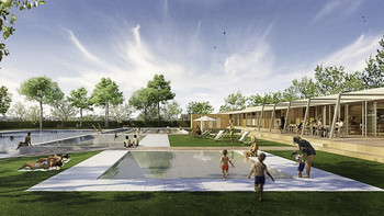 Piscinas de Castellar del Vallés (Barcelona, Espanha)