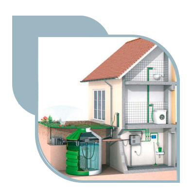 Aprovechamiento de aguas pluviales en edificios