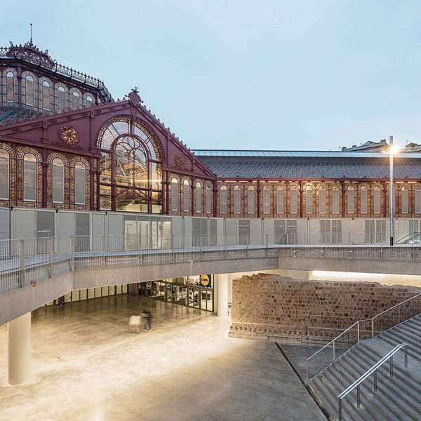 Mercado de Sant Antoni em Barcelona