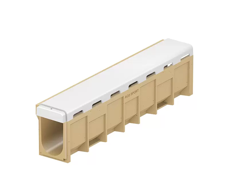 Canalón de caja cubierto