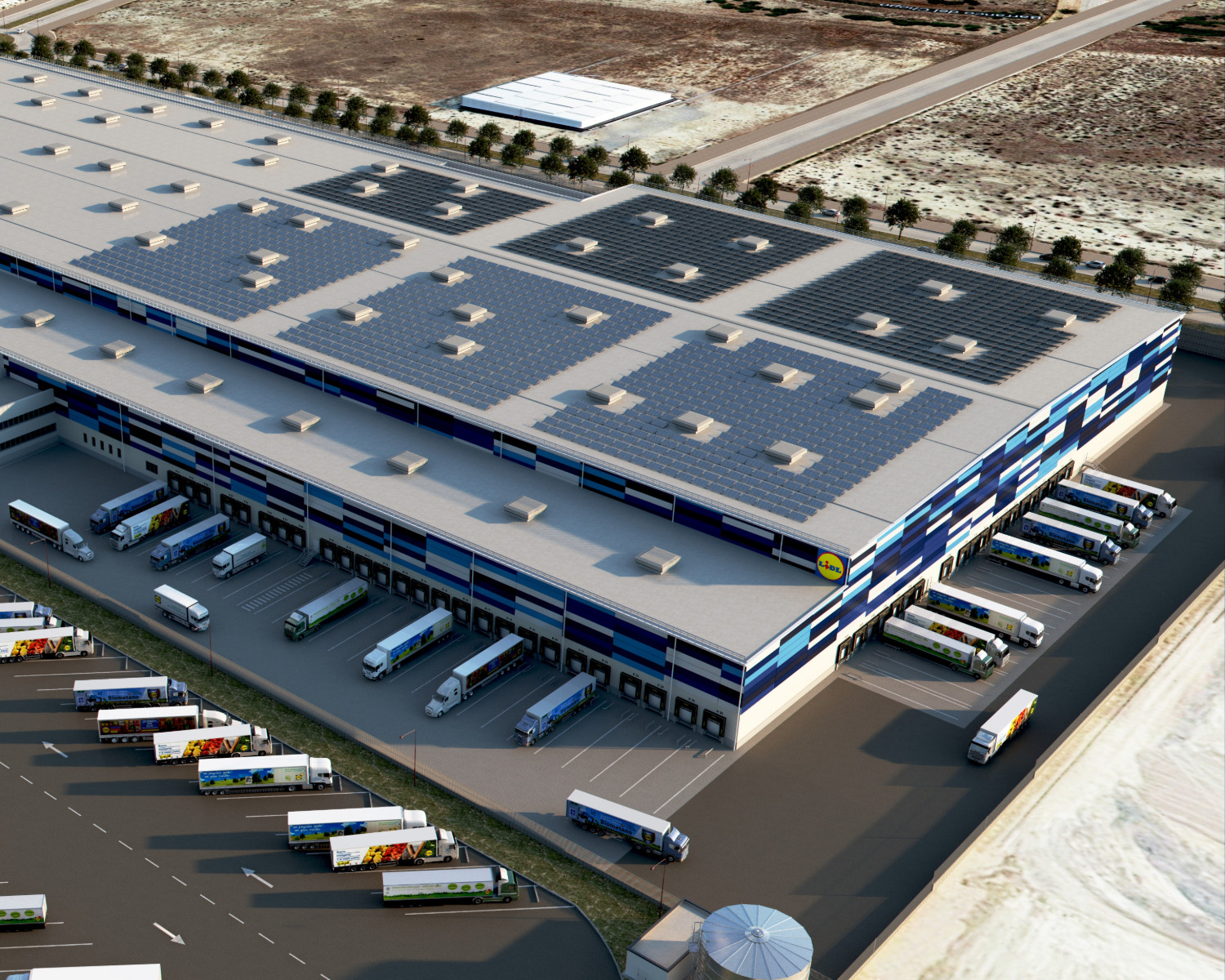 ACO - Plataforma logística Lidl Escúzar ACO - Plataforma logística Lidl Escúzar