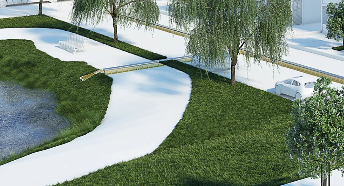 Praças e jardins