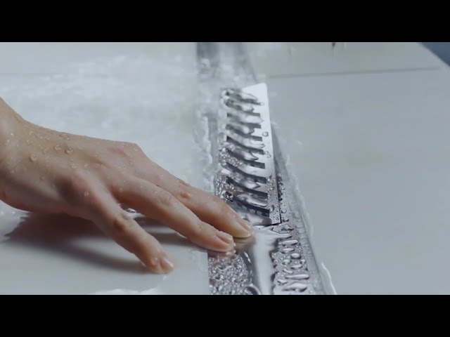 ACO ShowerDrain S+, um canal de duche surpreendentemente simples
