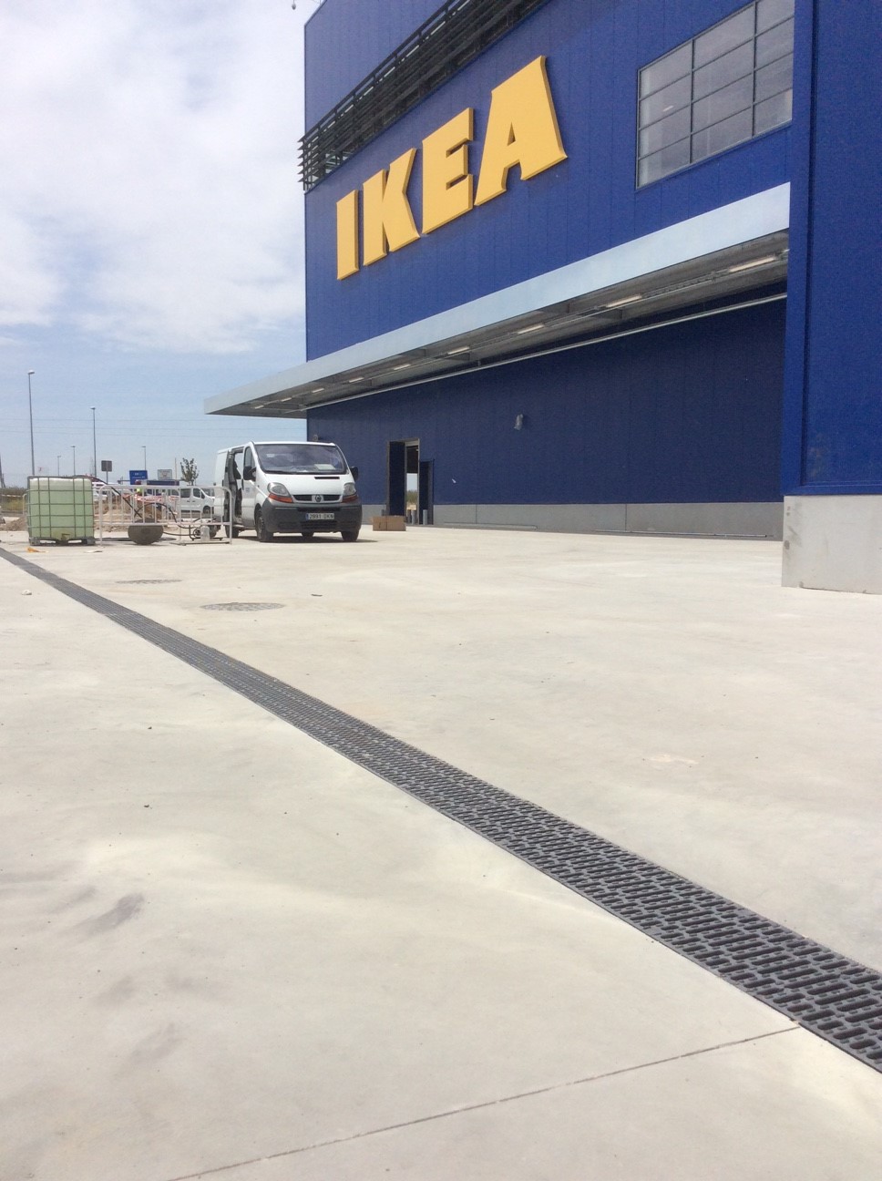 Soluciones de drenaje ACO en el Ikea de Alcorcón