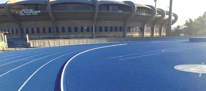 Canales Sport de ACO en pista de atletismo