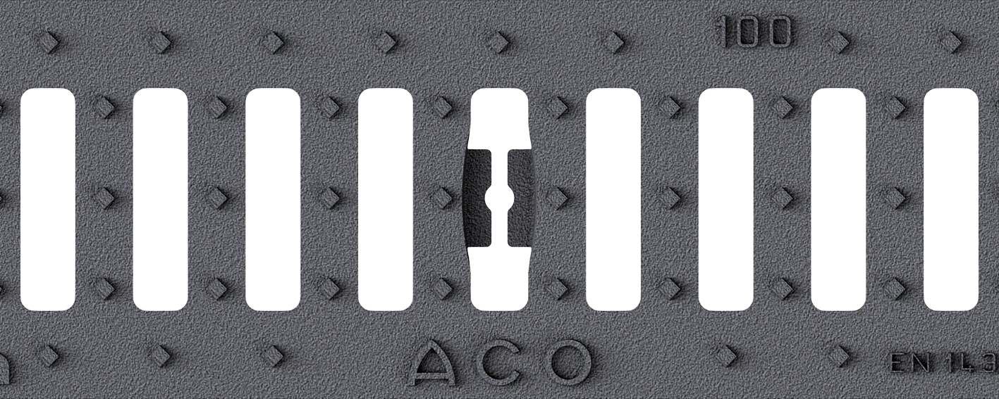 Render Reja Pasarela C250 FF para Canal Xtraline C 100