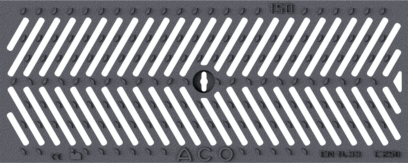 Render Reja Antitacon C250 FF para Canal Xtraline C 150