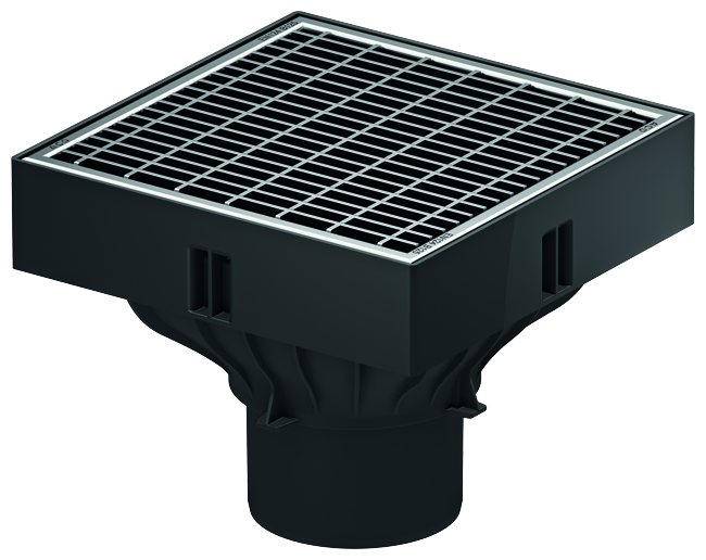 Render Xtrapoint com grelha aço galvanizado