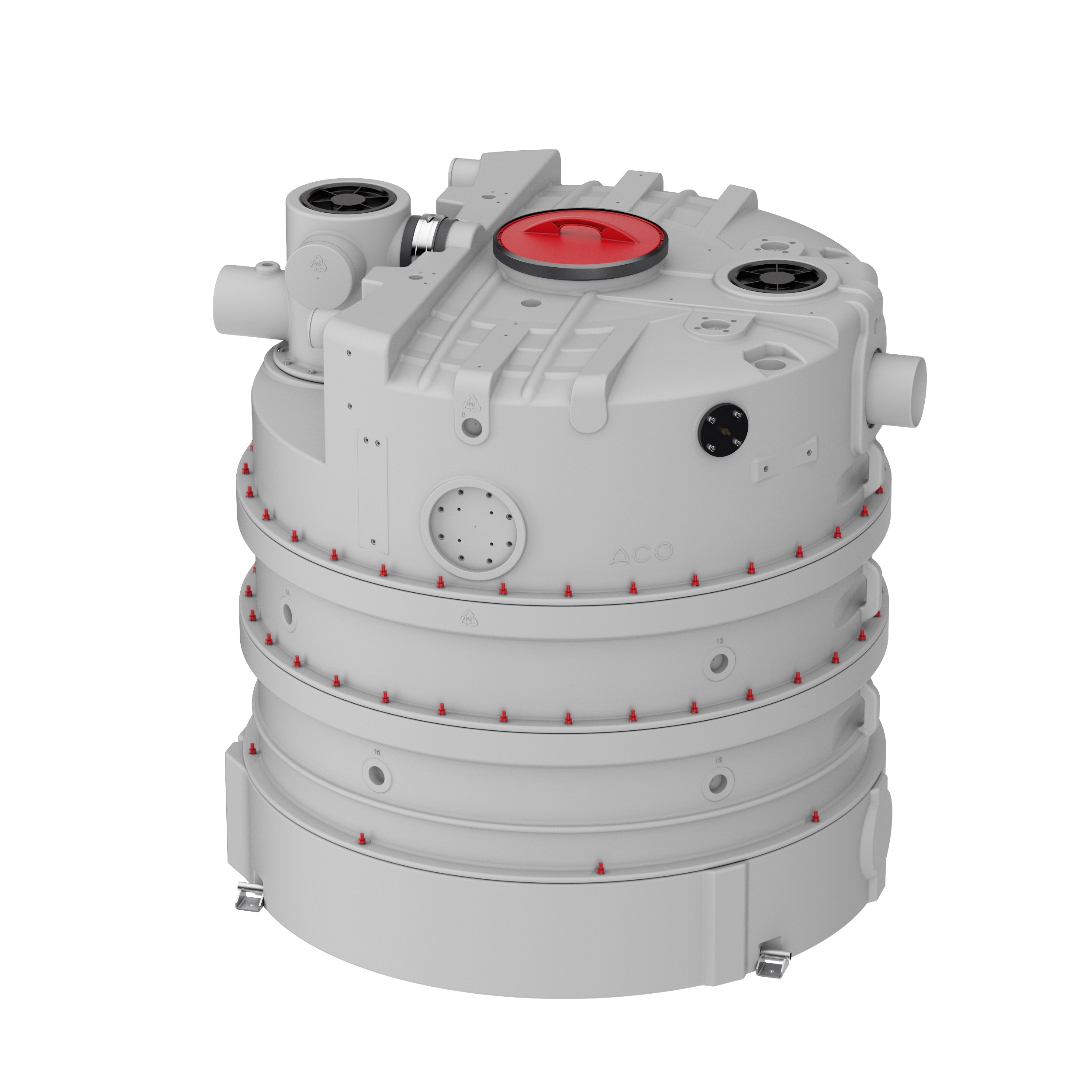 Render Lipujet P-R-B rotomoldeado
