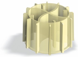 Suporte plástico BIOFILL C