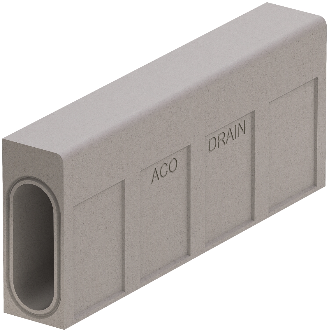 Render canal Kerbdrain rampa central HB480 D400