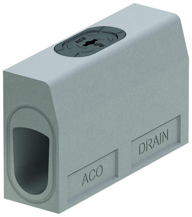 Render canal registro Kerbdrain HB305 D400