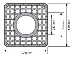 Esquema técnico placa 314075