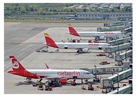 Canais de drenagem ACO no aeroporto de Madrid-Barajas