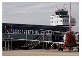 Canales de drenaje ACO en el Aeropuerto de Asturias