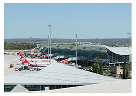 Canales de drenaje ACO en el Aeropuerto de Palma de Mallorca