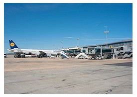 Tampa ACO no aeroporto de Valência