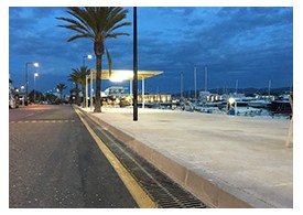 ACO no Passeig Marítim em Sant Antoni de Portmany.