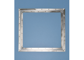 Render de la tapa TOPTEK RE para suelo vinílico no asistida de medidas exteriores 500x500mm y altura 50, clase de carga L15