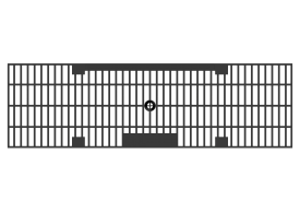 Render Reja Entramada PP-PE Peatonal Xtraline C 100
