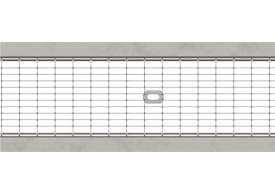 Render Reja Entramada 33x15 B125 para Canal Xtraline 150