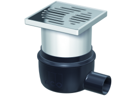 Render del conjunto ACO Easyflow 25000577 compuesto por el cuerpo y reja 27007711 y el fondo 25000500.