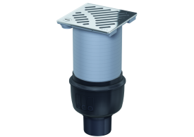 Render del conjunto ACO Easyflow CG000002 compuesto por el cuerpo y reja 51412300 y el fondo 27100000.