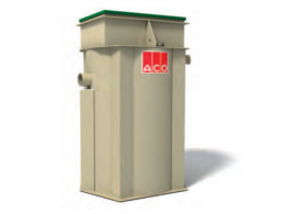 Render de la ETAR CLARA standard vertical para tallas nominales inferiores a 24 en polipropileno