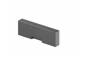 Render Tapa Inicio Canal Multislot 150 Color Negro