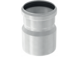 Render general da ampliação da tubagem PIPE, ampliação concêntrica realizado em aço inoxidável.