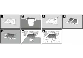 Instrucción de instalación de las tapas TOPTEK antideslizantes