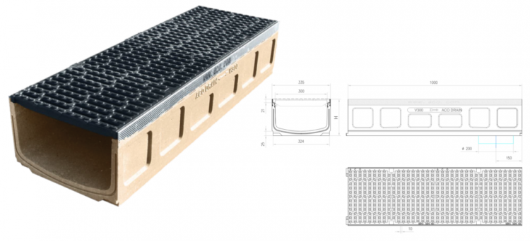 Canal MULTIDRAIN 300