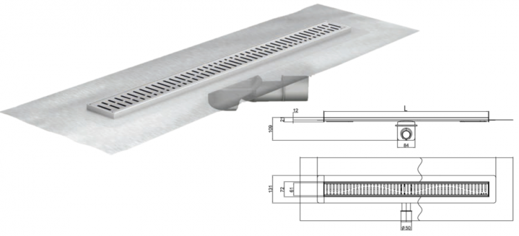 Canal SHOWERDRAIN-B