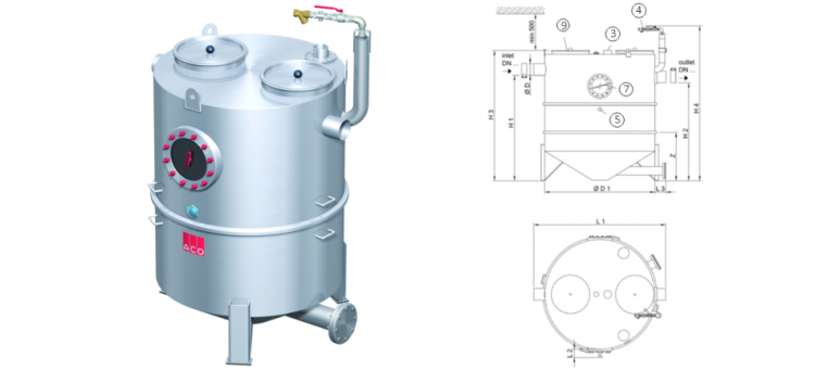 Separador LIPUJET-S-RB