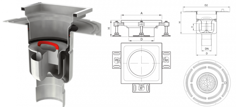 Sumidouro EG TELESCOPICO