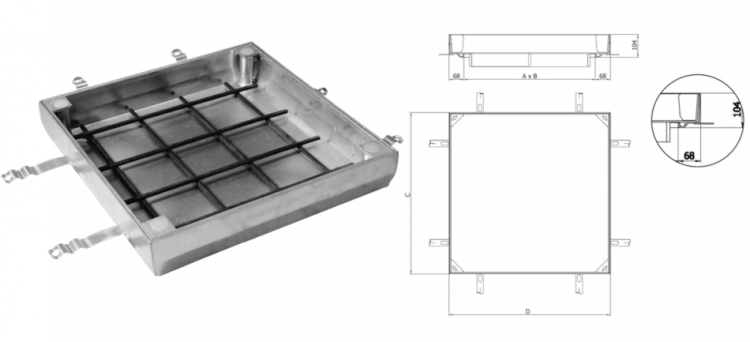 Tapa TOPTEK rellenable no asistida