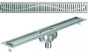 Render 3D canal Showerdrain -C 2.0 con alas S/V DN50 H:92-140mm con sifon de 50mm y reja WAVE sin tela CD000029 // CD000030 // CD000031 // CD000032 // CD000033 // CD000034 // CD000035